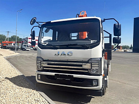 JAC N120 LONG КМУ Hangil-515 алюм борт 6,2х2,55х,06 м